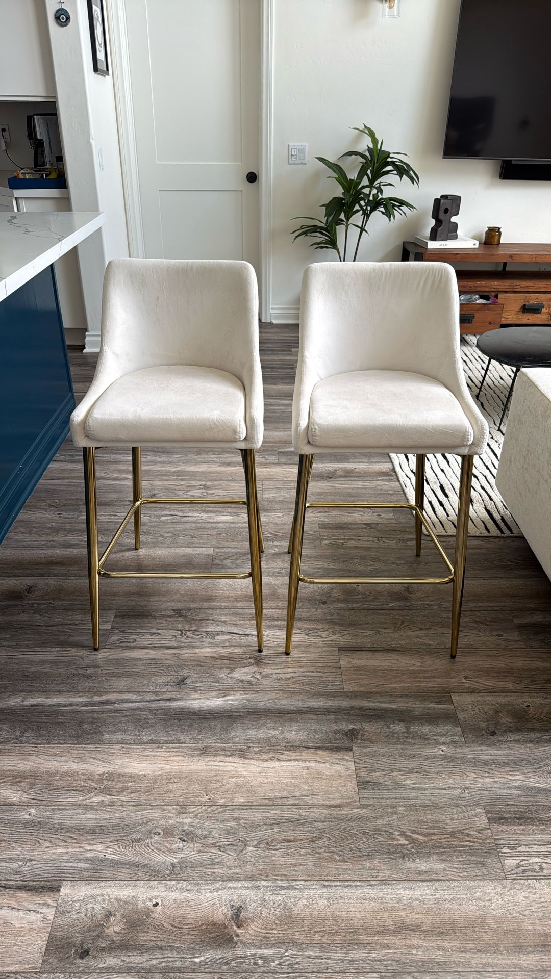 Beige bar Stools