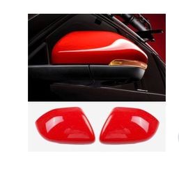Rearview Mirror Covers for Ford Explorer 2020 to 2024 - Red - Custom Fit Durable Stylish - for Ford Explorer Sport ST XLT