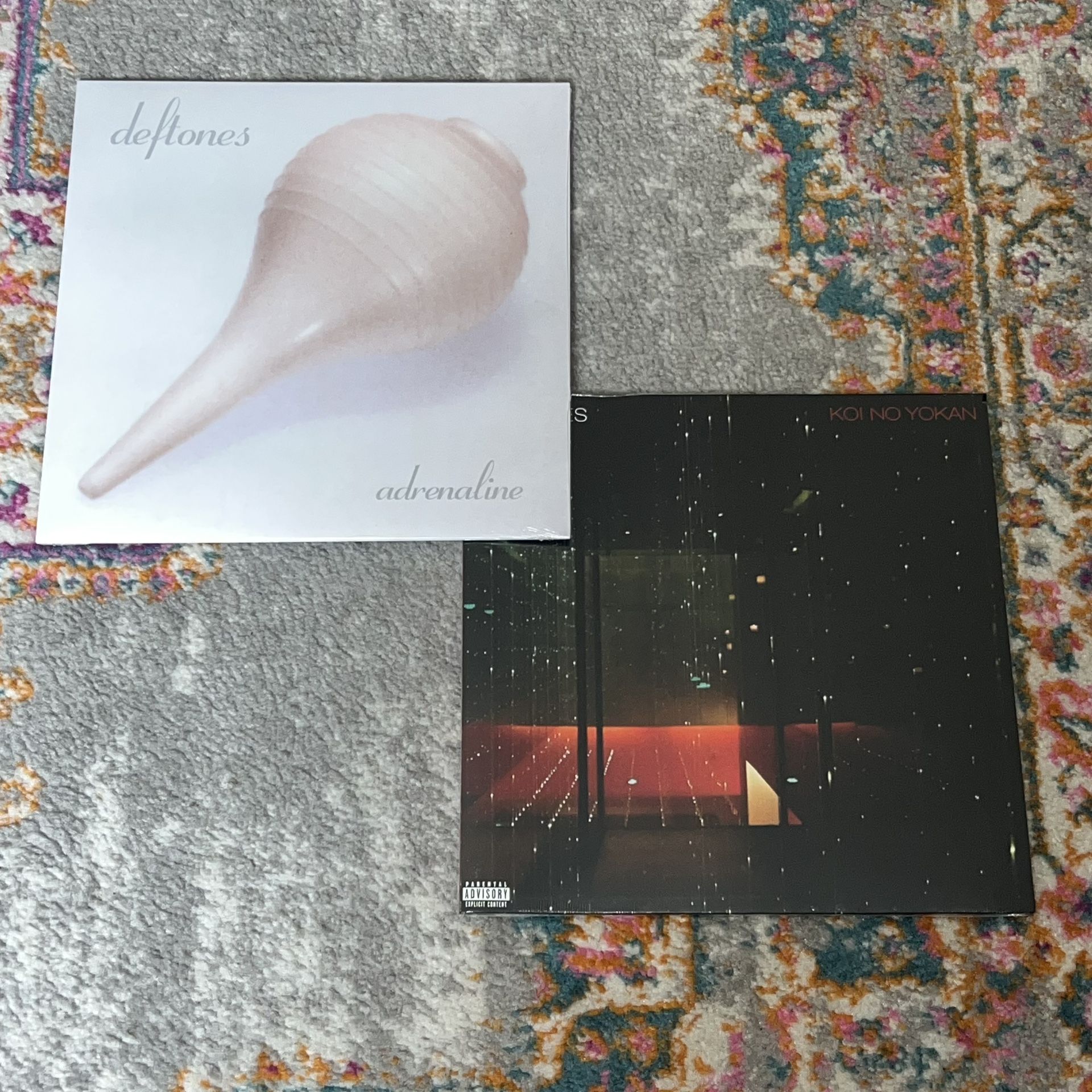 Vinyl Lot Deftones - Adrenaline, Koi No Yokan - NEW LPs