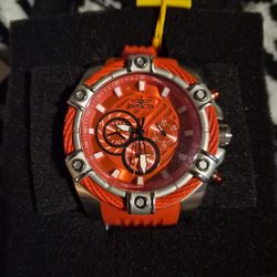 Invicta bolt. Red band chronograph