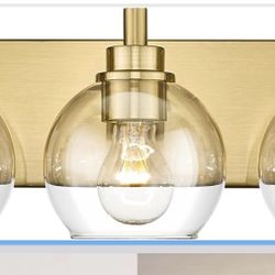 METWET Bathroom 3 Light Fixture - New In Box