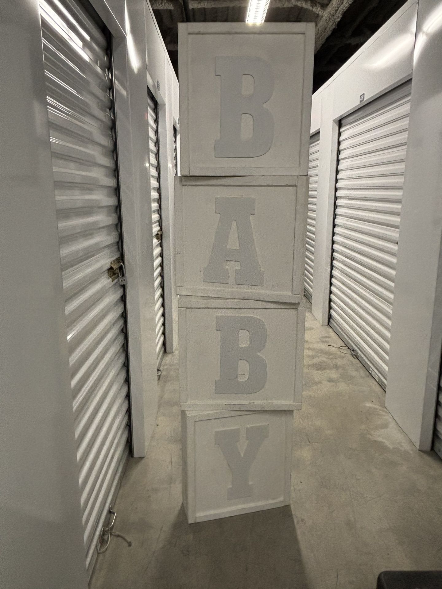 Baby Block Baby Shower Decoration