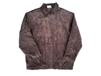 Made Exclusive for HBO Suede Leather Jacket Mens Size XL 