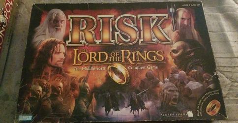 Collector's Edition Lord Of The Rings Risk Game
