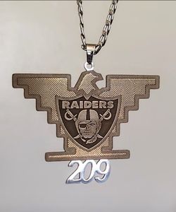 NEW SILVER RAIDERS CHAIN