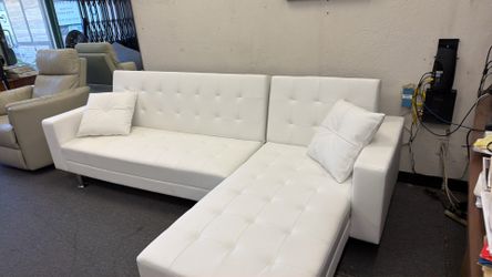 New 99x62 sleeper sectional futon couch