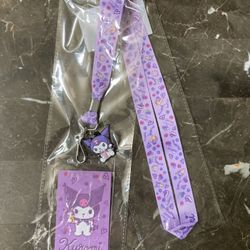 Kuromi Lanyard