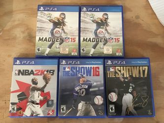 PS4 Games (Compatible w/PS3)(Prices In Description)