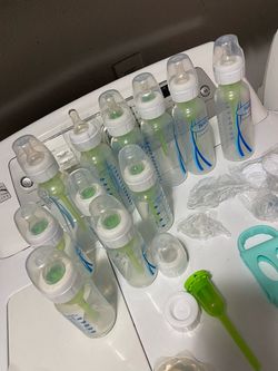Dr. Brown's Baby Bottles Lot with Accessories