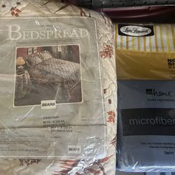 New Twin Bedspread & More 