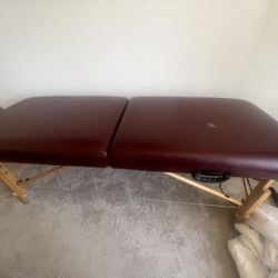 Massage table