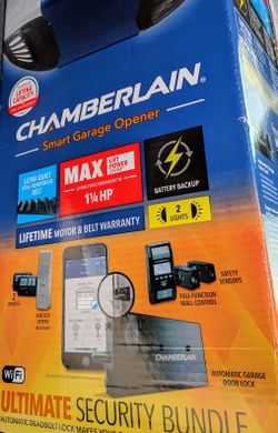 NEW Chamberlain Smart Garage Door Opener B980 for Sale in Sugar Land TX OfferUp