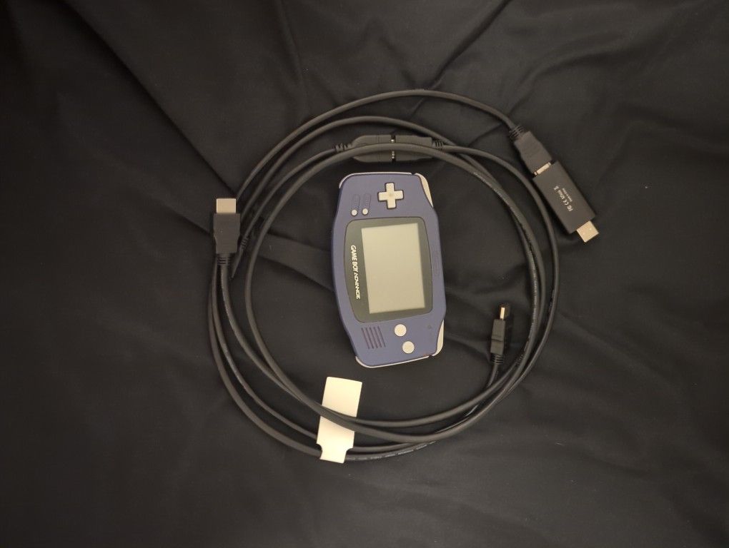 Gameboy Advance With Capture Card