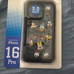 Disney Cover iPhone 16 Pro 3D Efect