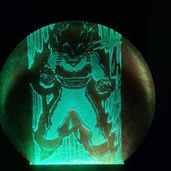 Dragonball Z Super Sayain Vegeta Acrylic Light