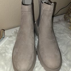 Timberland Cortina Valley Chelsea Taupe Women's  Sz 10