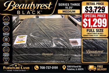 Beautyrest Black Series Three Medium Full Mattress