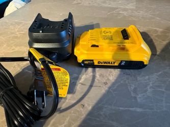 Dewalt battery and charger new