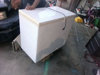 White Chest Freezer