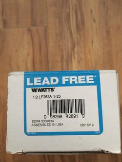 1/2” watss series LF263A brass PRV