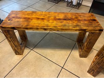 Rustic wood bench * New*