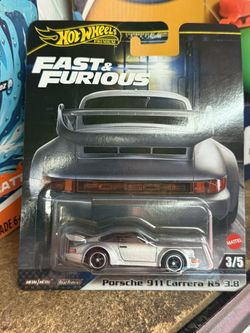 HotWheels Premium Fast & Furious Porsche 911 Carrera RS 3.8
