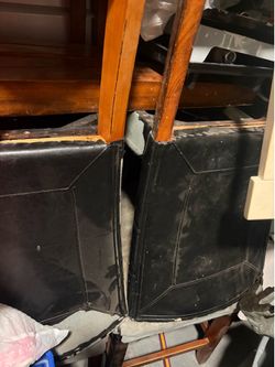 Comedor de 4 Sillas y mesa de marbol negra