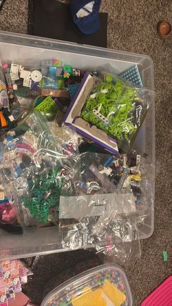 Large Lot of Mixed LEGO Pieces