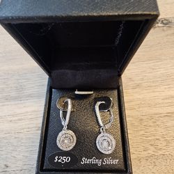 Diamond Leverback Drop Earrings (1/4 Ct.) MSRP $250