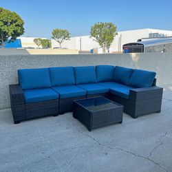 6pc Outdoor Patio Furniture Set 