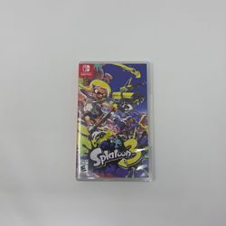 Splatoon 3 Nintendo switch