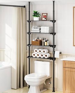 ALLZONE Adjustable Over The Toilet Storage Shelf