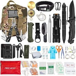152 Piece Emergency Survival Kit For Camping, Hunting, Car, Bug Out Bag