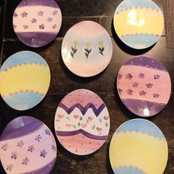 Easter Egg Plates