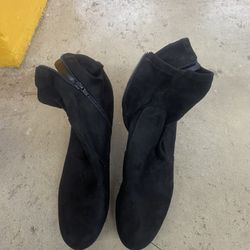 Short Black Boots $25 Size 10