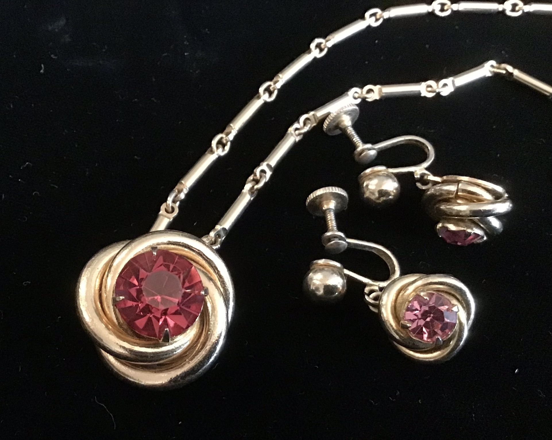 Coro Necklace & Earrings 