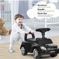 Kids Push and Ride Racer, Licensed Mercedes Benz Ride On