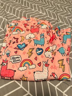 SHEIN brand llama scrub jacket xs