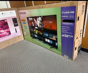 85 Samsung smart 4K HDTV 120 Hz $55 financing for delivery six month warranty