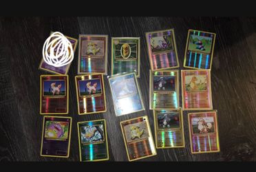 Pokémon cards XY evolution revese holos