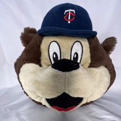 MLB Minnesota Twins T.C. Bear Nogginz Plush Toy Head Novelty Mascot Collectible