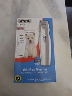 New  Wahl dog trimmer
