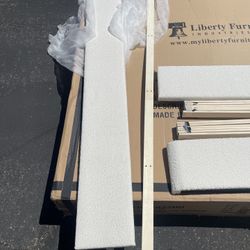 SOLOMON QUEEN SIDE RAILS, FOOTBOARD AND SLATS