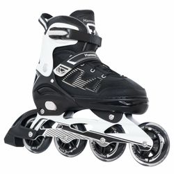Adult Inline Skates For Men Women, Roller Skates With Carbon Steel Bearings, TPR Brake, 3D Mesh, EVA Lining, PVC Upper | Adjustable Size Better Fit Fo