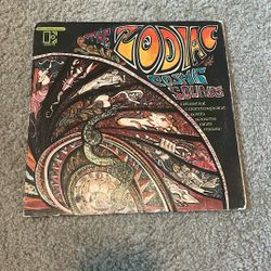 lp THE ZODIAC COSMIC SOUNDS BLK VINYL VG COVER COLORFUL RARE 33 Rpm