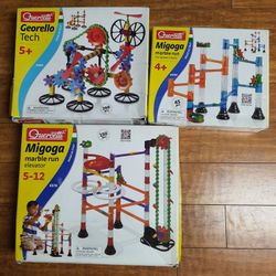 3 Set Quercetti Marble Run Building