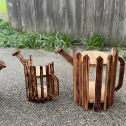 Water Can Plant Stand