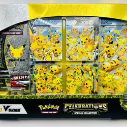 Celebrations Pikachu V Union Collection Box (Pokemon) Sealed