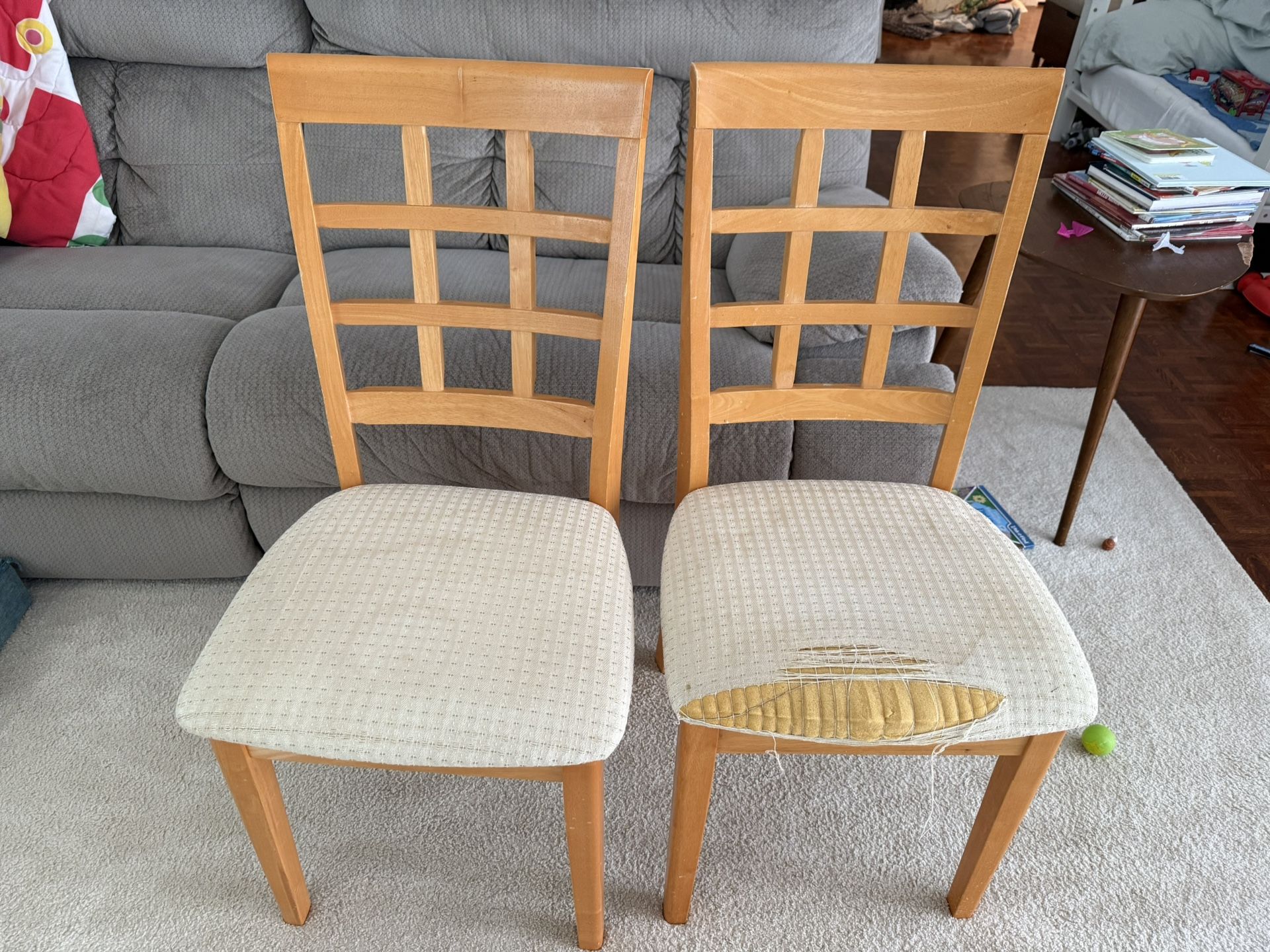 Solid Wood Dining Room Chairs 4