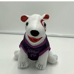 7  Target Bullseye Timberwolves #19 Dog Plush 231 of 7500 Soft Toy Stuffed Animal